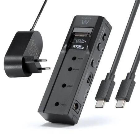 Ewent ew7065 clonador dual bay hdd/nvme m2 ssd