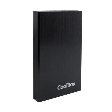 Coolbox caja hdd 3.5" sca-3533 usb3.0 negra alum