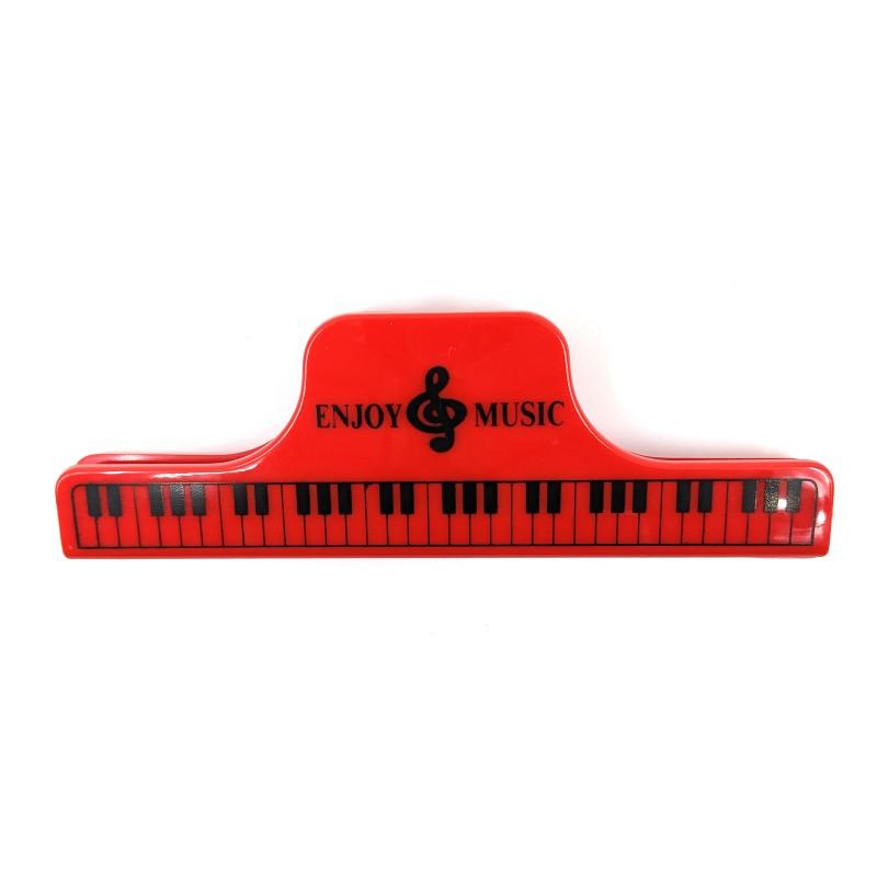 Pinza roja teclado piano Pinza roja teclado piano