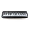 Plumier negro ""Music always be with you"" con lápices y clips Black Negro