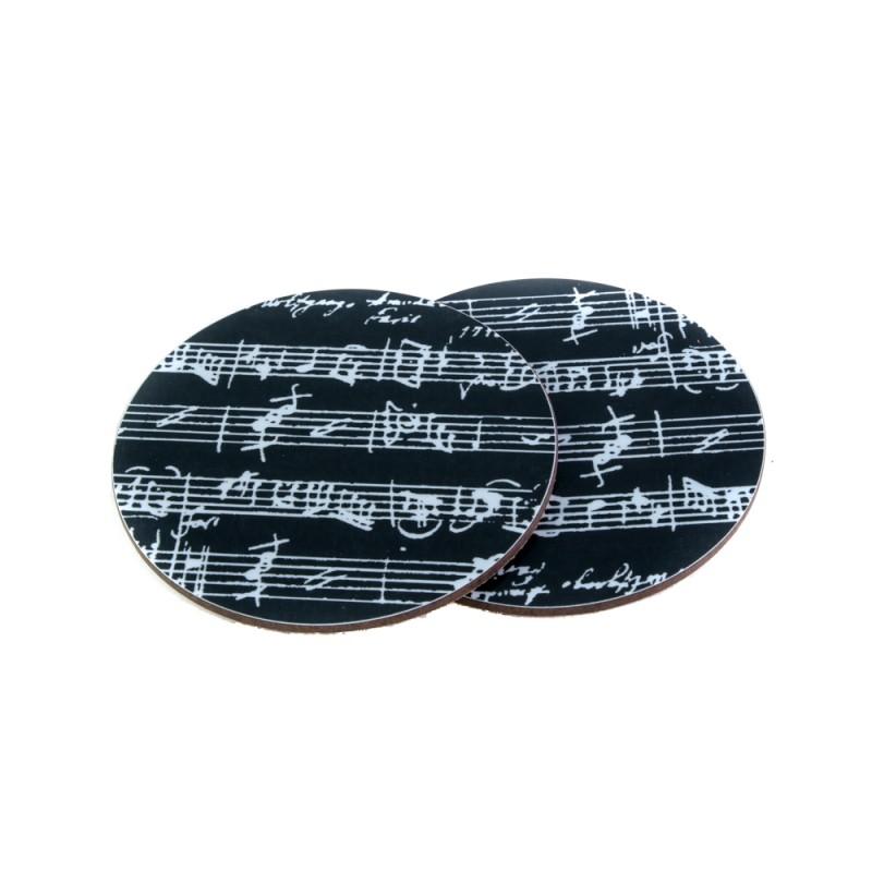 Posavasos negros partitura Posavasos negros partitura