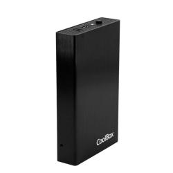 Coolbox caja hdd 3.5" sca-3533 usb3.0 negra alum
