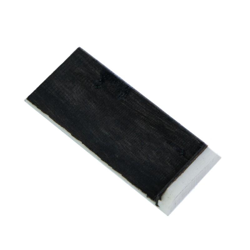 Puntera para arco de contrabajo hecha de hueso y cubierta en ébano Puntera para arco de contrabajo hecha de hueso y cubierta en ébano