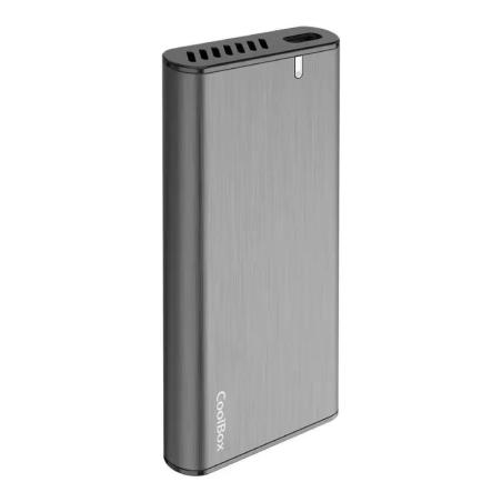 Coolbox carcasa ssd m.2 nvme/sata mini ns31 alum.