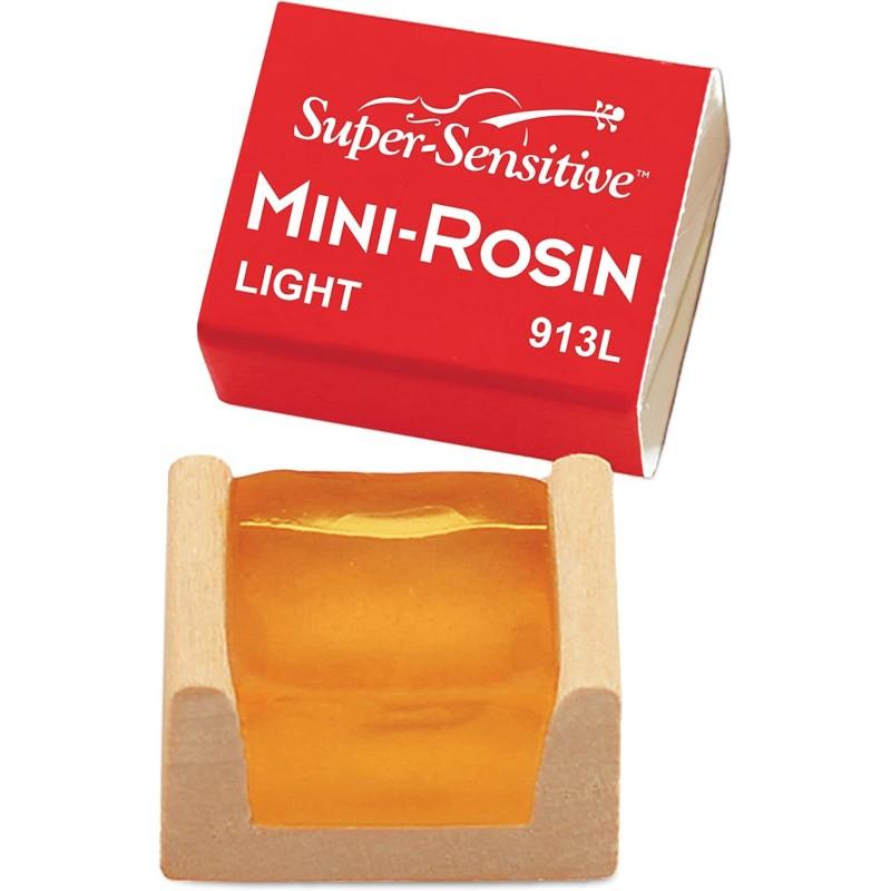 Resina violín/viola/cello D'Addario Super-Sensitive Mini Light Clara Resina violín/viola/cello D'Addario Super-Sensitive Mini Light Clara