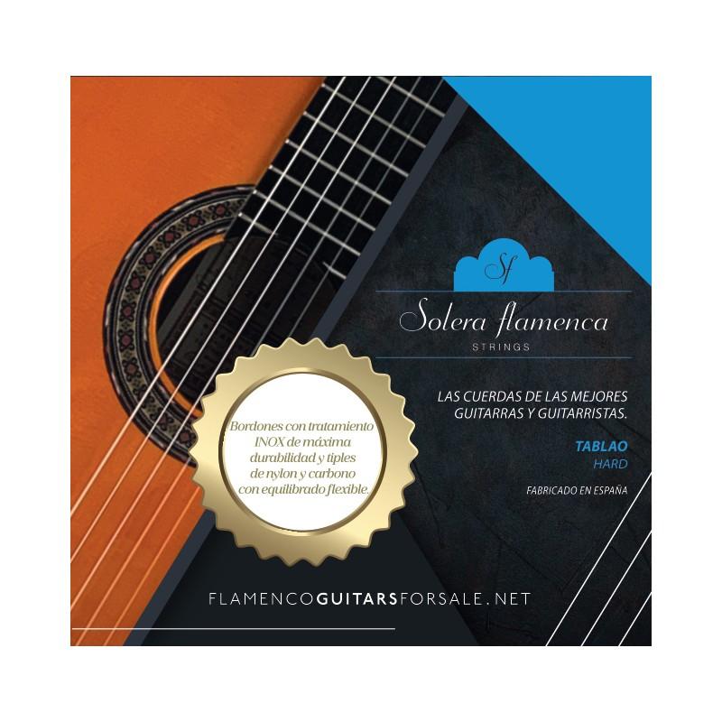 Set de Cuerdas guitarra Solera Flamenca Tablao tensión media-alta Set de Cuerdas guitarra Solera Flamenca Tablao tensión media-alta