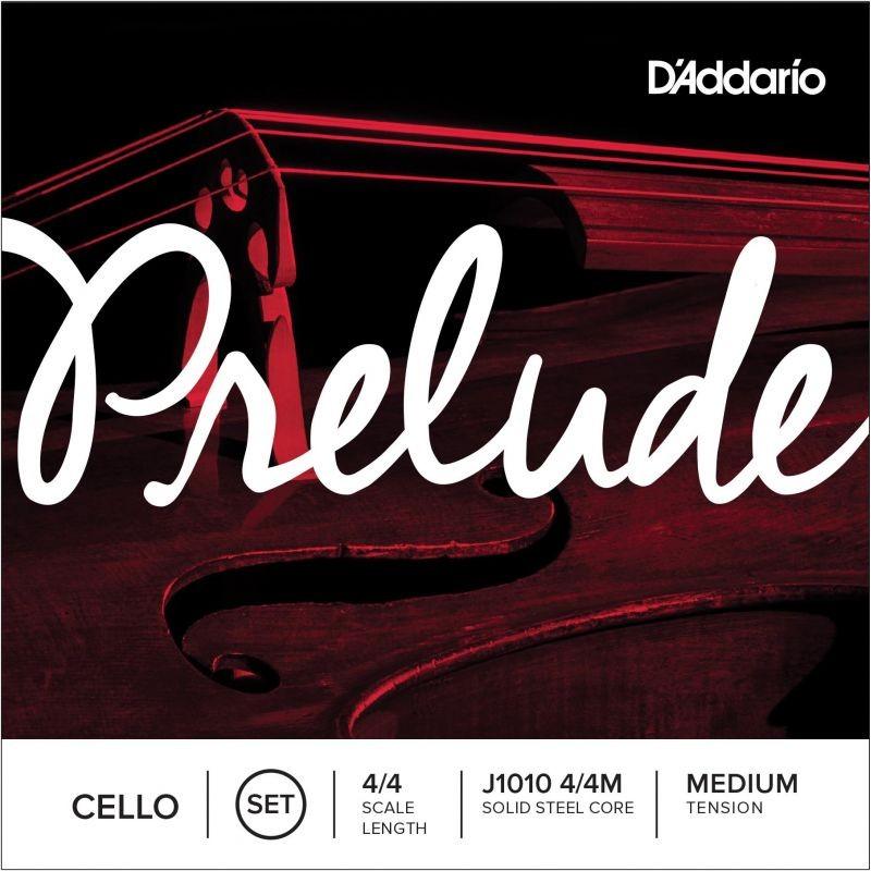 Set de cuerdas cello D'Addario Prelude J1010 Medium 3/4 Set de cuerdas cello D'Addario Prelude J1010 Medium 3/4