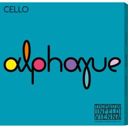 Set de cuerdas cello Thomastik Alphayue AL400 Medium 1/4
