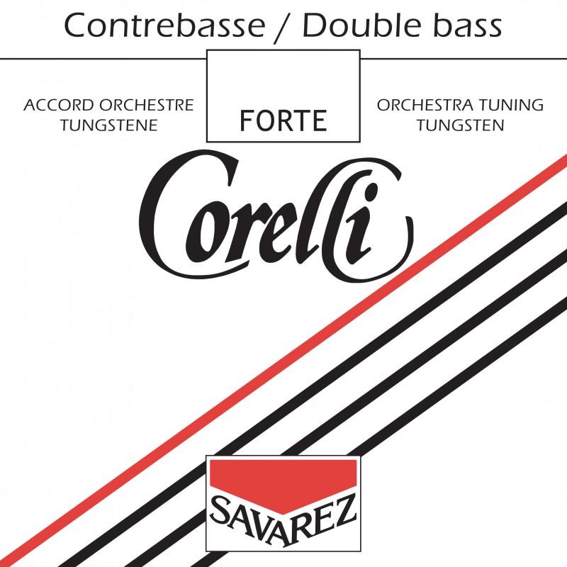 Set de cuerdas contrabajo Corelli orquesta tungsteno 370F Forte 4/4 Set de cuerdas contrabajo Corelli orquesta tungsteno 370F Forte 4/4