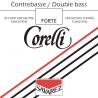 Set de cuerdas contrabajo Corelli orquesta tungsteno 370F Forte 4/4