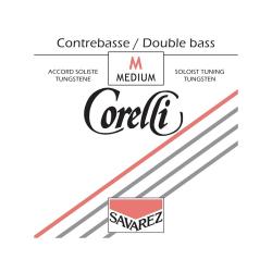 Set de cuerdas contrabajo Corelli Solista tungsteno 360M Medium 4/4