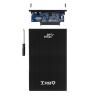 Tooq tqe-2522b caja hd 2.5" sata3 usb 3.0 negra