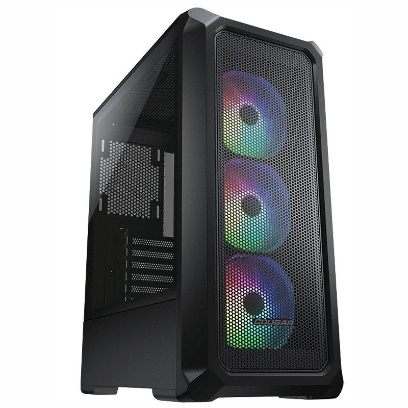 Cougar caja semitorre archon 2 mesh rgb black