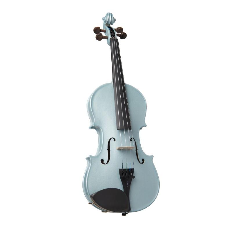Violín Stentor Harlequin 1/4 1/4 Sky blue Azul cielo Violín Stentor Harlequin 1/4 1/4 Sky blue Azul cielo
