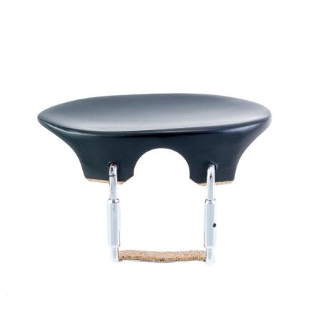 Barbada central para violín Flesh-Flat ébano 4/4