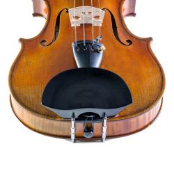 Barbada central para violín Flesh-Flat Old modelo ébano 4/4-3/4 4/4