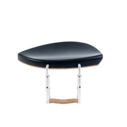 Barbada lateral para viola Extra-Flat de ébano
