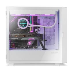 Nox semitorre hummer biospantalla lcd 8" blanco