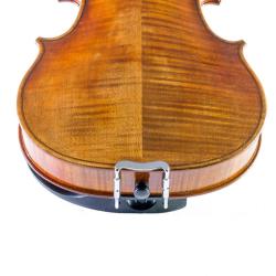 Barbada lateral sobre cordal para viola Guarneri ébano para zurdo
