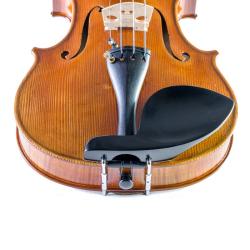 Barbada lateral sobre cordal para violín Guarneri ébano 4/4 para zurdo 4/4