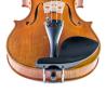 Barbada lateral sobre cordal para violín Guarneri ébano 4/4 para zurdo 4/4
