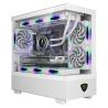 Keep out caja m-atx xc-301w 3fans usb3.0 white