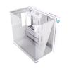 Hiditec caja atx gaming sky white usb 3.1 type-c