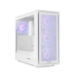 Nox semitorre hummer aero hyperflow argb blanco