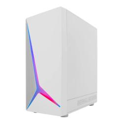 Coolbox caja gaming atx ga450 starlight white