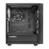 Coolbox caja gaming atx ga300 gridline black