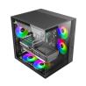 Mars gaming mcv-one atx doble cámara negro