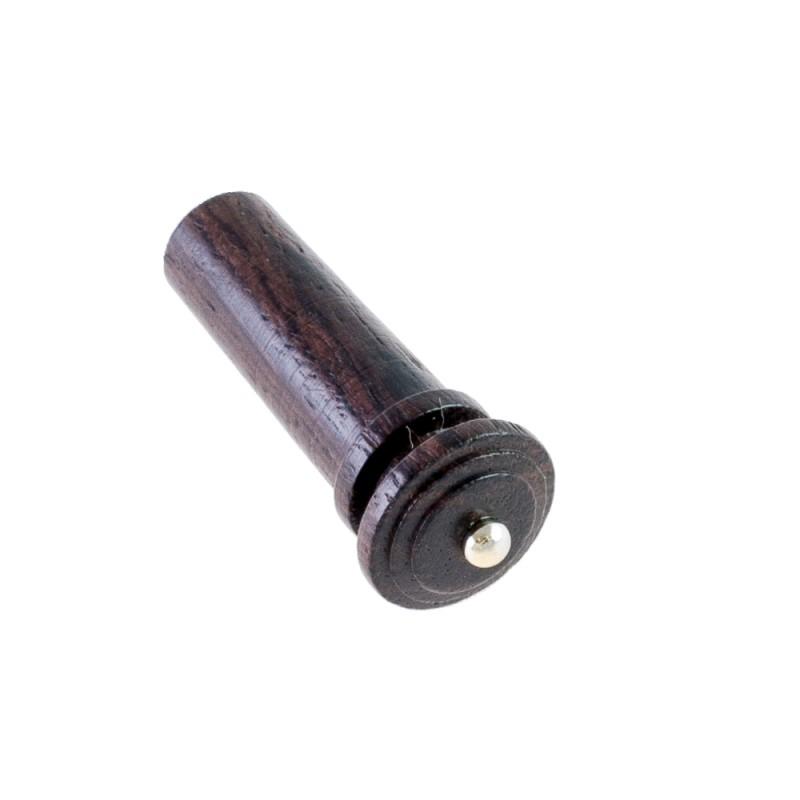 Botón viola palisandro modelo Hill pin dorado Botón viola palisandro modelo Hill pin dorado