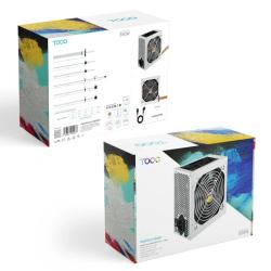 Tooq fuente alimentación tqapolo-550sp 550w