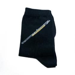 Calcetines negros flauta travesera 43-45