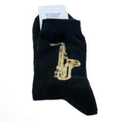 Calcetines negros saxo 39-42