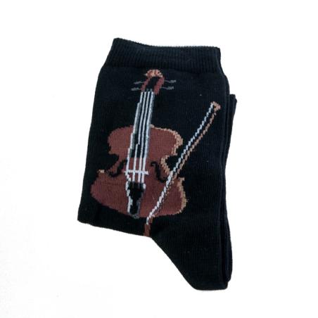Calcetines negros violín 39-42