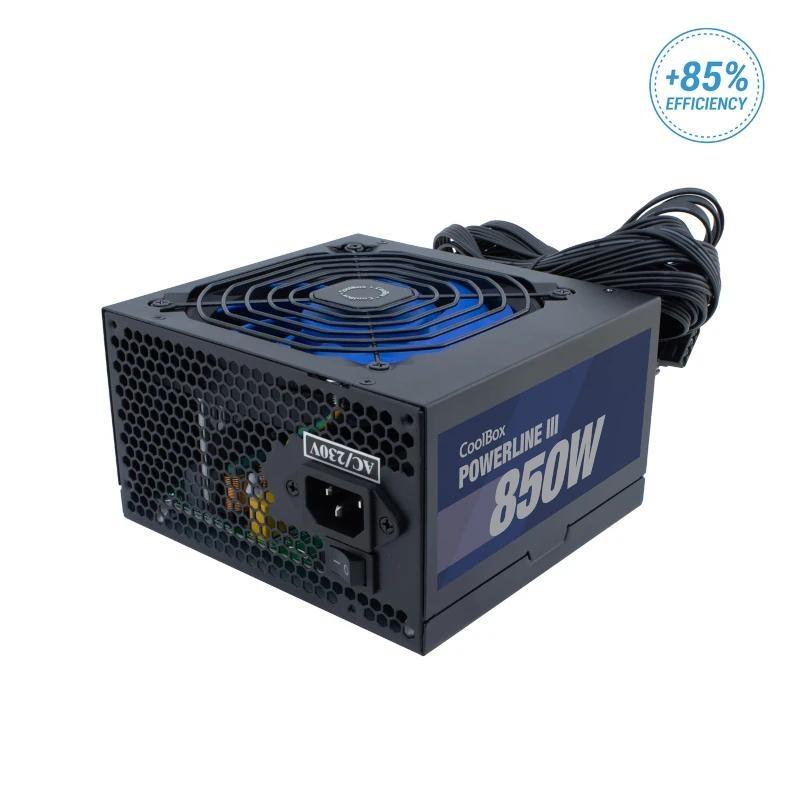 Coolbox fuente alim atx powerline3 850w 85%efi