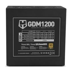 Nox hummer gdm1200w fuente modular atx3.1 80+gold