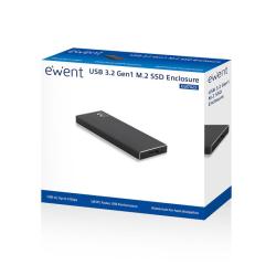 Ewent ew7023 caja externa ssd m2 usb 3.1 aluminio