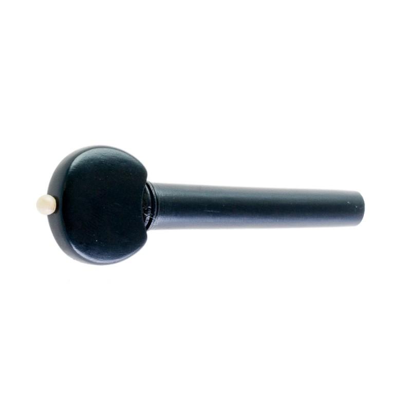 Clavija para viola de ébano modelo Hill pin blanco Clavija para viola de ébano modelo Hill pin blanco