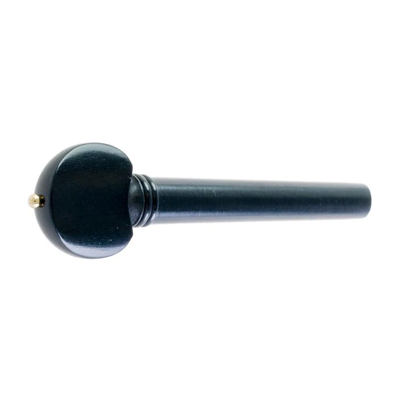 Clavija para viola de ébano modelo Hill pin dorado Clavija para viola de ébano modelo Hill pin dorado