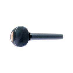 Clavija para violín de ébano cúpula dorada modelo suizo 4/4