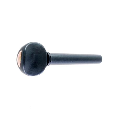 Clavija para violín de ébano cúpula dorada modelo suizo 4/4