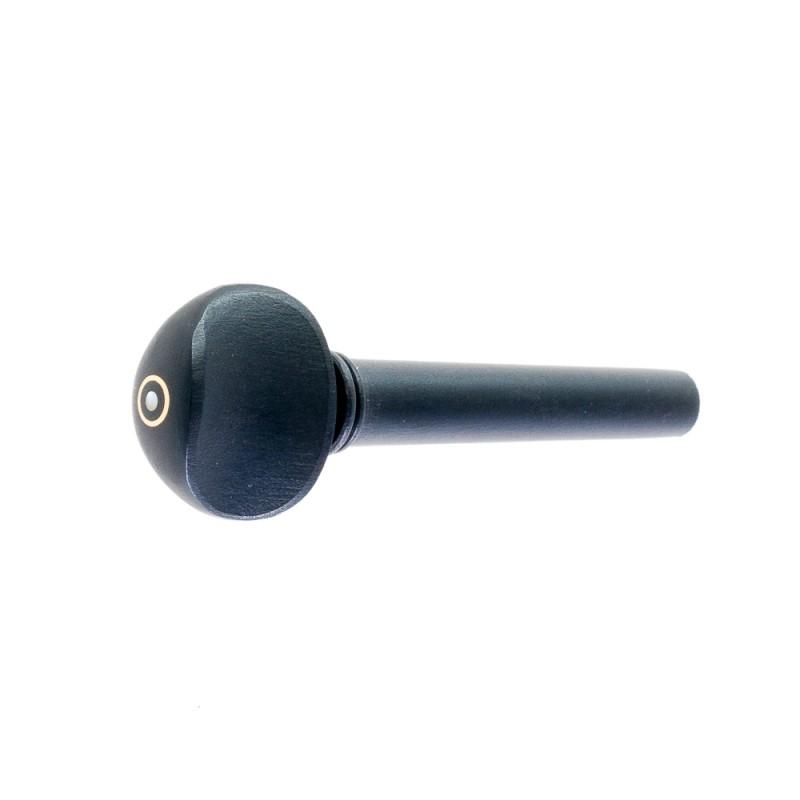 Clavija para violín de ébano, ojo parisino modelo suizo 4/4 Clavija para violín de ébano, ojo parisino modelo suizo 4/4