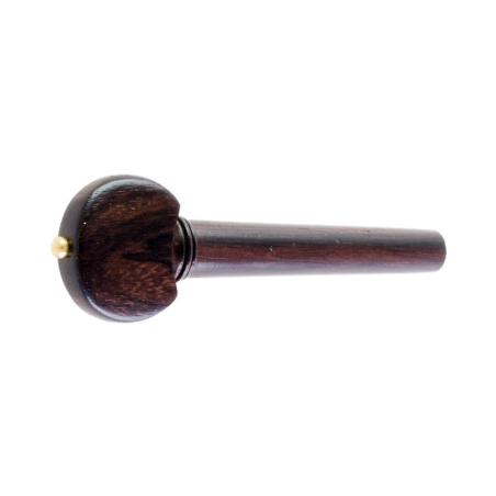 Clavija para violín de palisandro modelo Hill pin dorado 4/4 4/4 Gold Dorado