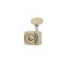 Clavijero contrabajo Rubner con 4 piezas individuales 140-108a dorado