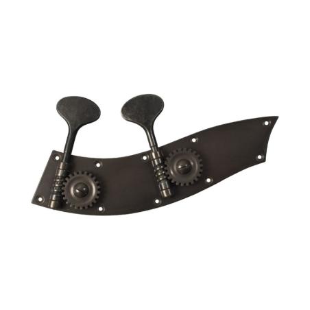 Clavijero para contrabajo Rubner 140-100-001-1 set negro encerado (rustic series)