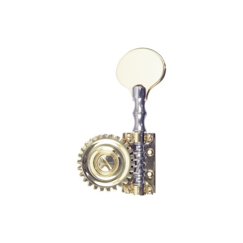Clavijero para contrabajo Rubner 140-123 con 4 piezas (brass series) Clavijero para contrabajo Rubner 140-123 con 4 piezas (brass series)