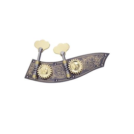 Clavijero para contrabajo Rubner 2 piezas 140-107C dorado