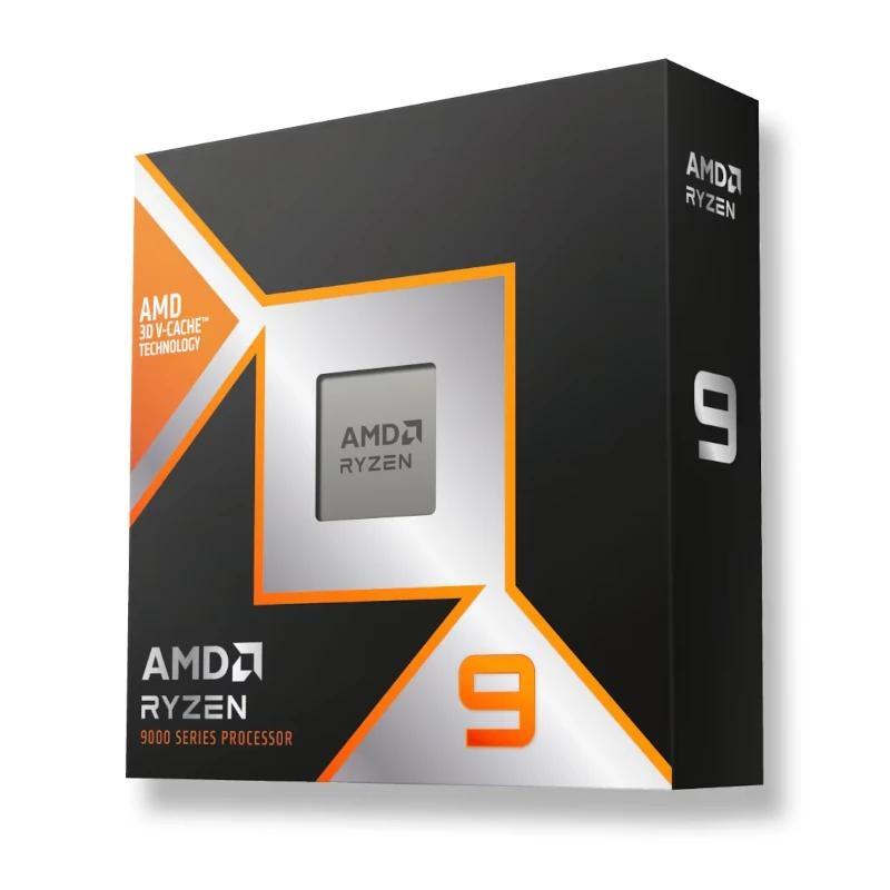 Amd ryzen 9 9900x3d 4.4ghz 12 core am5 box sin ven